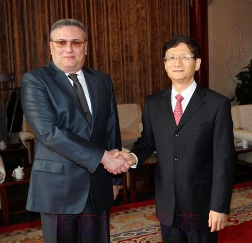 总局领导会见国际举重联合会主席 总局领导会见国际举重联合会主席